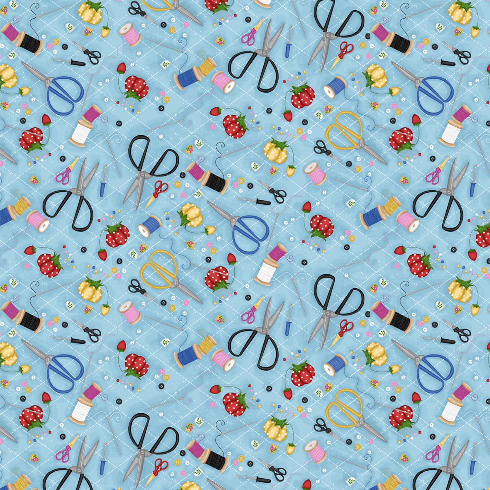 Springs Creative Sewing Tools Toss Cotton Fabric